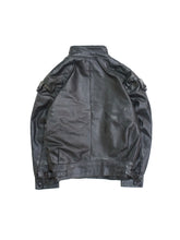 Load image into Gallery viewer, 70&#39;S &quot;FRED CUIR&quot; LAMB LEATHER MOTORCYCLE JACKET
