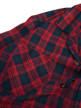 Load image into Gallery viewer, 50&#39;S UNKNOWN OPEN COLLAR CHECK SHIRT
