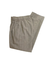 Load image into Gallery viewer, 90&#39;S &quot;ISTANTE&quot; CHALK STRIPE WOOL SLACKS
