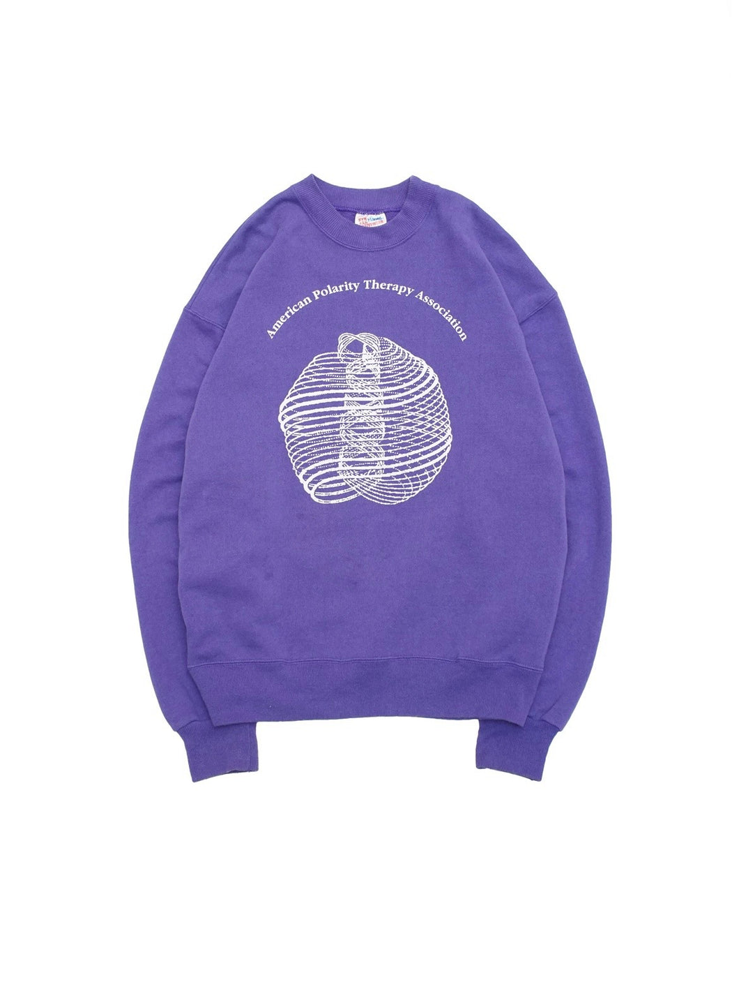 90'S APTA QI ENERGY DOUBLE SIDE PRINT SWEATSHIRT