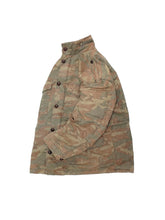 画像をギャラリービューアに読み込む, 90&#39;S &quot;SALTORIA DEL BORGO&quot; WOOL LINING CAMOUFLAGE FIELD COAT
