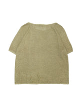 画像をギャラリービューアに読み込む, 90&#39;S &quot;SARAH ARIZONA&quot; RAYON MESH S/S KNIT
