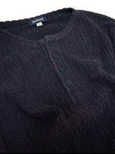 Load image into Gallery viewer, 90&#39;S &quot;SET BALL&quot; RAMIE COTTON HENRY NECK KNIT
