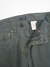 画像をギャラリービューアに読み込む, 00'S "ARMANI JEANS" DRAPING COTTON TROUSERS
