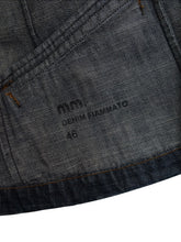 Load image into Gallery viewer, 2002SS &quot;MIU MIU&quot; DRAPING DENIM JACKET
