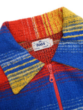 Load image into Gallery viewer, 90〜00'S "RAGS" HALF ZIP PILE KNIT SHIRT
