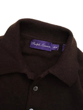 画像をギャラリービューアに読み込む, 00&#39;S &quot;RALPH LAUREN PURPLE LABEL&quot; CASHMERE KNIT POLO
