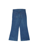 Load image into Gallery viewer, 60&#39;S UNKNOWN ORANGE STITCH DENIM PANTS
