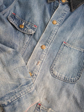 Load image into Gallery viewer, 60&#39;S UNKNOWN DENIM COVERALL
