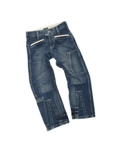 Load image into Gallery viewer, 00&#39;S &quot;ARMANI JEANS&quot; DIRTY TIGERS PARACHUTE DENIM PANTS
