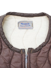 Load image into Gallery viewer, 60&#39;S &quot;MASON&quot; WAVE QUILTING ZIP UP VEST
