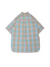 Load image into Gallery viewer, 60&#39;S &quot;PARTS OF CITY&quot; CHECK PATTERN S/S PULL-OVER BD SHIRT
