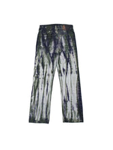 Load image into Gallery viewer, 90&#39;S &quot;LEVI&#39;S&quot; 501 TIE-DYE STRRIPE DENIM PANTS
