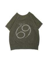 画像をギャラリービューアに読み込む, 60&#39;S〜70&#39;S CLASS OF 69 RAGLAN S/S SWEATSHIRT
