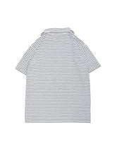 Load image into Gallery viewer, 90&#39;S &quot;AGNES.B&quot; SKIPPER BORDER KNIT POLO SHIRT
