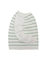 Load image into Gallery viewer, &quot;FLASH LIGHTS&quot; RAGLAN STRIPE ACRYLE COTTON KNIT
