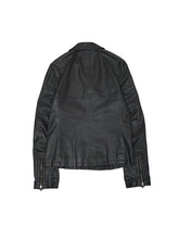 Load image into Gallery viewer, &quot;ARMANI EXCHANGE&quot; COATED COTTON DOUBLE RIDERS JACKET
