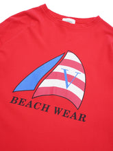 画像をギャラリービューアに読み込む, 90&#39;s &quot;VALENTINO&quot; BEACHWEAR MOSS STITCH TEE
