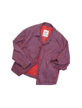 画像をギャラリービューアに読み込む, 80'S "HENRY COTTON'S" RASO GOMMATO FABRIC BUTTON FRONT JACKET
