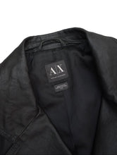 Load image into Gallery viewer, &quot;ARMANI EXCHANGE&quot; COATED COTTON DOUBLE RIDERS JACKET
