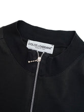 Load image into Gallery viewer, 90&#39;S&quot;DOLCE&amp;GABBANA&quot; SILK HALF ZIP TOP
