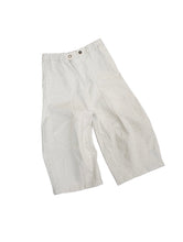 画像をギャラリービューアに読み込む, 90&#39;S &quot;SHACK INCORPORATED&quot; DEFORMED LINEN CROPPED PANTS
