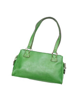 画像をギャラリービューアに読み込む, 00&#39;S &quot;BARNEYS NEWYORK&quot; GREEN LEATHER ONE SHOULDER BAG
