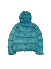 Load image into Gallery viewer, 00&#39;S &quot;DUVETICA&quot; VEGA HOODED DOWN JACKET FADED TURQUOISE
