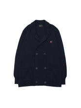 画像をギャラリービューアに読み込む, 90&#39;S &quot;PAUL&amp;SHARK&quot; DOUBLE B REASTED KNIT JACKET
