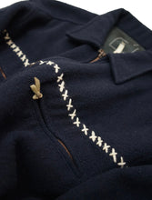 Load image into Gallery viewer, 80&#39;S UNKNOWN ZIP UP MELTON SHIRT MADE IN ITALY
