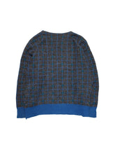 画像をギャラリービューアに読み込む, 80〜90'S "ENRICO COVERI" DESIGN NECK WOOL KNIT SWEATER
