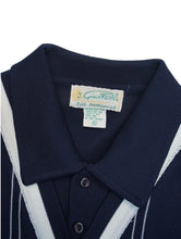 画像をギャラリービューアに読み込む, 80&#39;S &quot;GINO PAOLI&quot; LAYERD DESIGN POLY KNIT SHIRT
