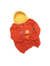 画像をギャラリービューアに読み込む, 80&#39;s &quot;NAF NAF&quot; PATCH LOGO HOODIE

