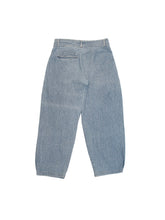 Load image into Gallery viewer, 80'S "CLOSED" BELTED SWITCHING FABRIC PANTS
