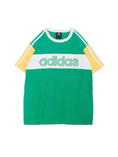 画像をギャラリービューアに読み込む, 00&#39;S &quot;ADIDAS&quot; LOGO DESIGN TRICOLOR TEE
