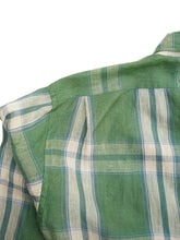 Load image into Gallery viewer, 90&#39;S &quot;KRIZIA UOMO&quot; CHECK PATTERN LINEN SHIRT
