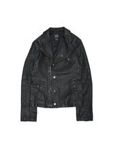 Load image into Gallery viewer, &quot;ARMANI EXCHANGE&quot; COATED COTTON DOUBLE RIDERS JACKET
