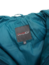 Load image into Gallery viewer, 00&#39;S &quot;DUVETICA&quot; VEGA HOODED DOWN JACKET FADED TURQUOISE
