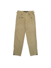 画像をギャラリービューアに読み込む, 00'S "GRIFFIN" HIP PATCH HEM BUTTON MILITARY TROUSERS
