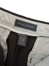 Load image into Gallery viewer, 00&#39;S &quot;BANANA REPUBLIC&quot; COTTON LINEN TROUSERS
