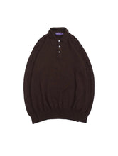 画像をギャラリービューアに読み込む, 00&#39;S &quot;RALPH LAUREN PURPLE LABEL&quot; CASHMERE KNIT POLO
