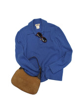 画像をギャラリービューアに読み込む, 80〜90'S "HERMES" CASHMERE COLLARED KNIT SWEATER
