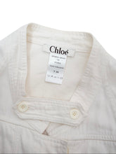 画像をギャラリービューアに読み込む, ’04SS &quot;CHLOE&quot; FLY FRONT STAND COLLAR CROPPED JACKET
