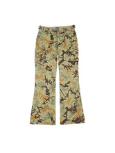 Load image into Gallery viewer, 00&#39;S &quot;55DSL&quot; MULTI ANIMAL CAMO SIDE POCKET FLARE PANTS
