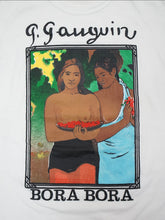 画像をギャラリービューアに読み込む, 90&#39;S PAUL GAUGUIN TWO TAHITIAN WOMEN ART TEE
