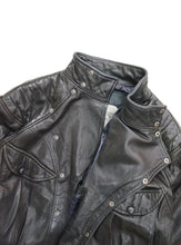 Load image into Gallery viewer, 70&#39;S &quot;FRED CUIR&quot; LAMB LEATHER MOTORCYCLE JACKET
