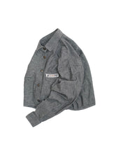 画像をギャラリービューアに読み込む, 90&#39;S &quot;KRIZIA JEANS&quot; CROPPED CHAMBRAY TRUCKER JACKET
