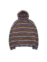 画像をギャラリービューアに読み込む, 80〜90&#39;S &quot;MISSONI&quot; MULTI STRIPE KNIT HOODIE
