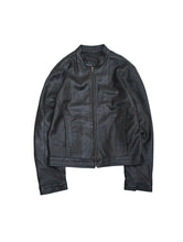 Load image into Gallery viewer, 90&#39;S &quot;MISURI&quot; SINGLE RIDERS LEATHER JACKET
