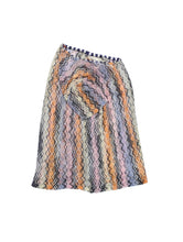 Load image into Gallery viewer, 90'S "MISSONI" MULTI ZIGZAG STRIPE MESH TEE
